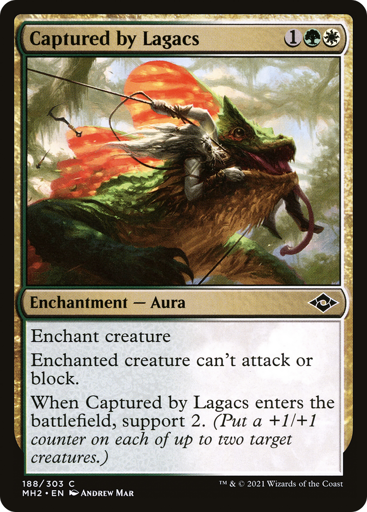 Captured by Lagacs (MH2-188) [Modern Horizons 2] Foil