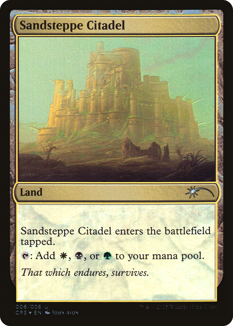 Sandsteppe Citadel (UMP-006) [Magic Origins Clash Pack] Foil