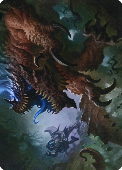 Underdark Basilisk // Basilisk (AAFR-009) (Borderless) [Adventures in the Forgotten Realms Art Series] Foil