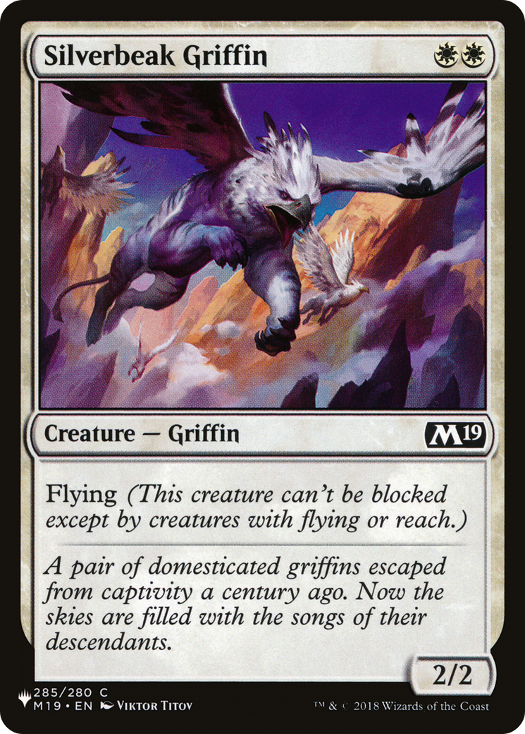 Silverbeak Griffin (LIST-M19-285) [The List]