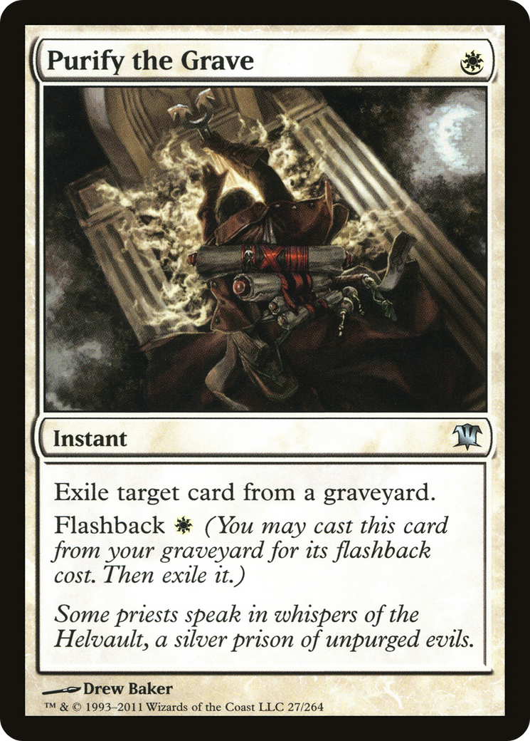 Purify the Grave (ISD-027) [Innistrad]