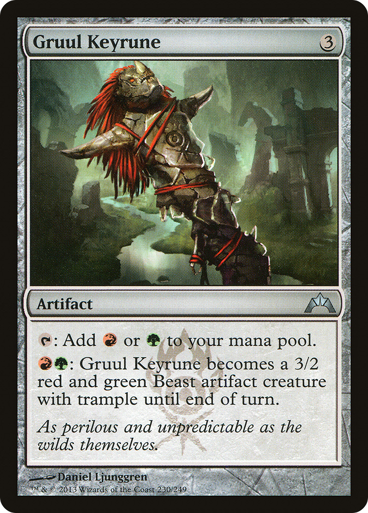 Gruul Keyrune (GTC-230) [Gatecrash] Foil