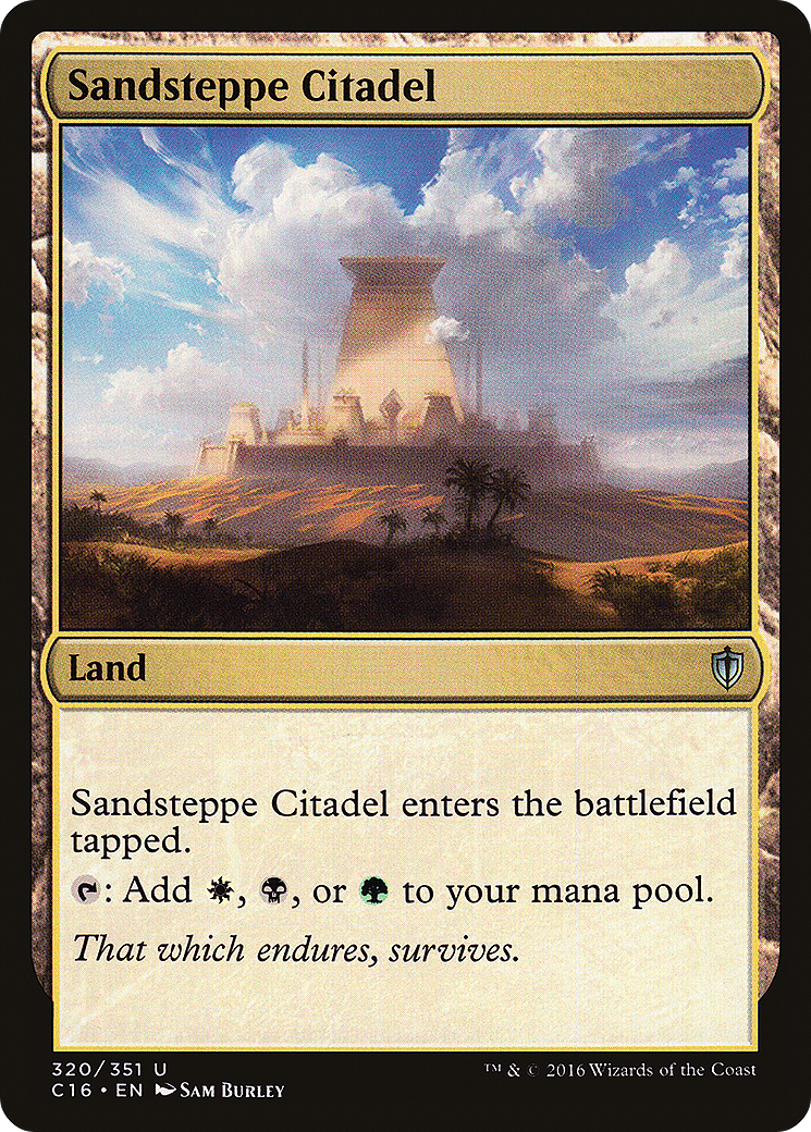 Sandsteppe Citadel (C16-320) [Commander 2016]