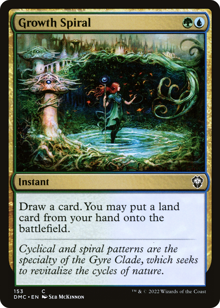Growth Spiral (DMC-153) [Dominaria United Commander]
