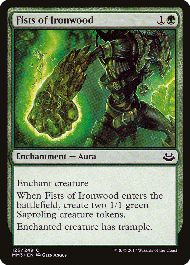 Fists of Ironwood (MM3-126) [Modern Masters 2017] Foil
