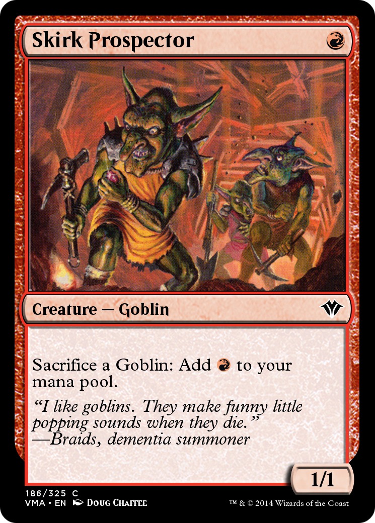 Skirk Prospector (VMA-186) [Vintage Masters] Foil