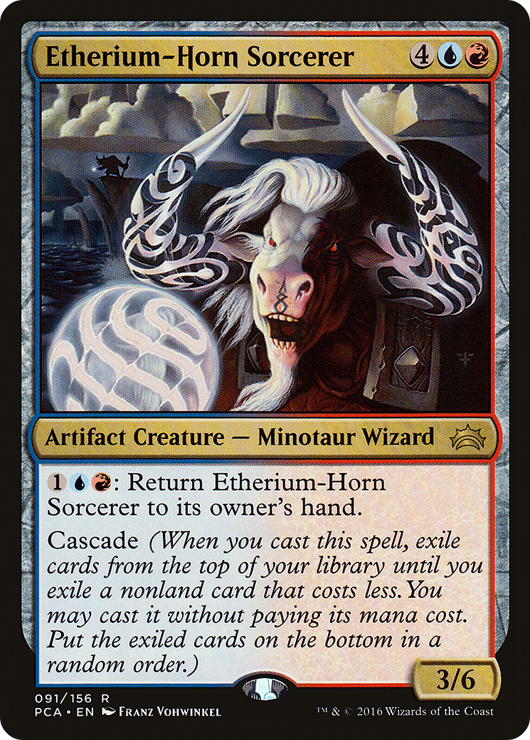 Etherium-Horn Sorcerer (PCA-091) [Planechase Anthology]