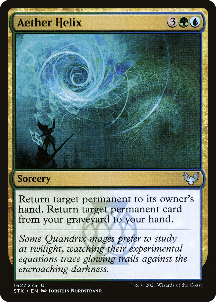 Aether Helix (STX-162) [Strixhaven: School of Mages]