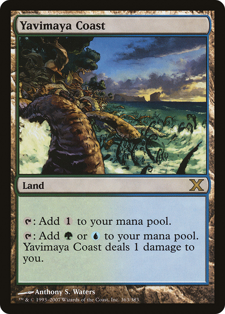 Yavimaya Coast (10E-363) [Tenth Edition]