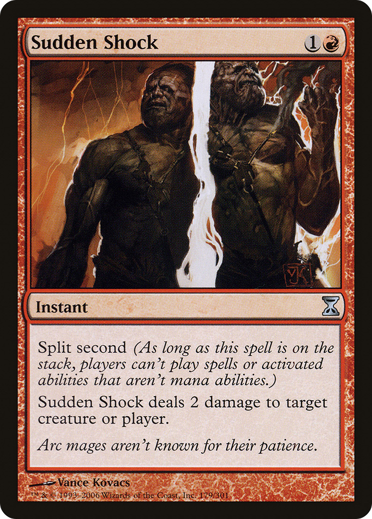 Sudden Shock (TSP-179) [Time Spiral]