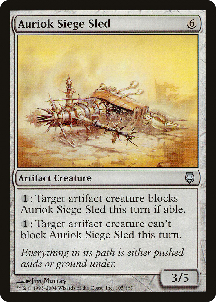 Auriok Siege Sled (DST-105) [Darksteel] Foil