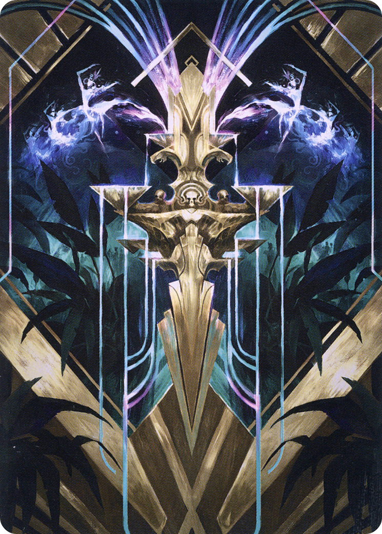 Halo Fountain // Halo Fountain (ASNC-066) (Borderless) [New Capenna Art Series] Foil