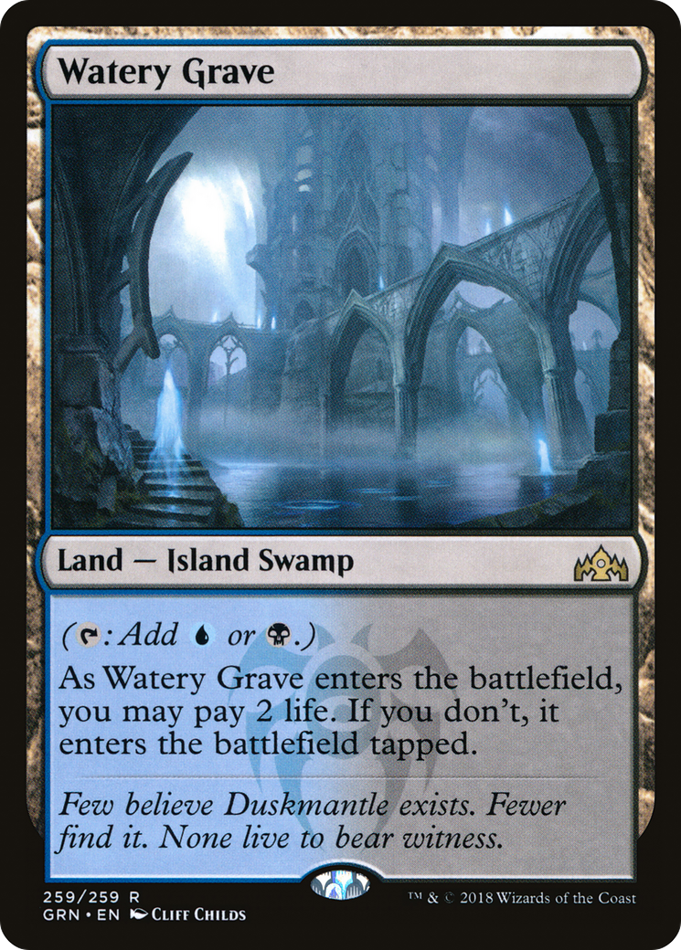 Watery Grave (GRN-259) [Guilds of Ravnica]