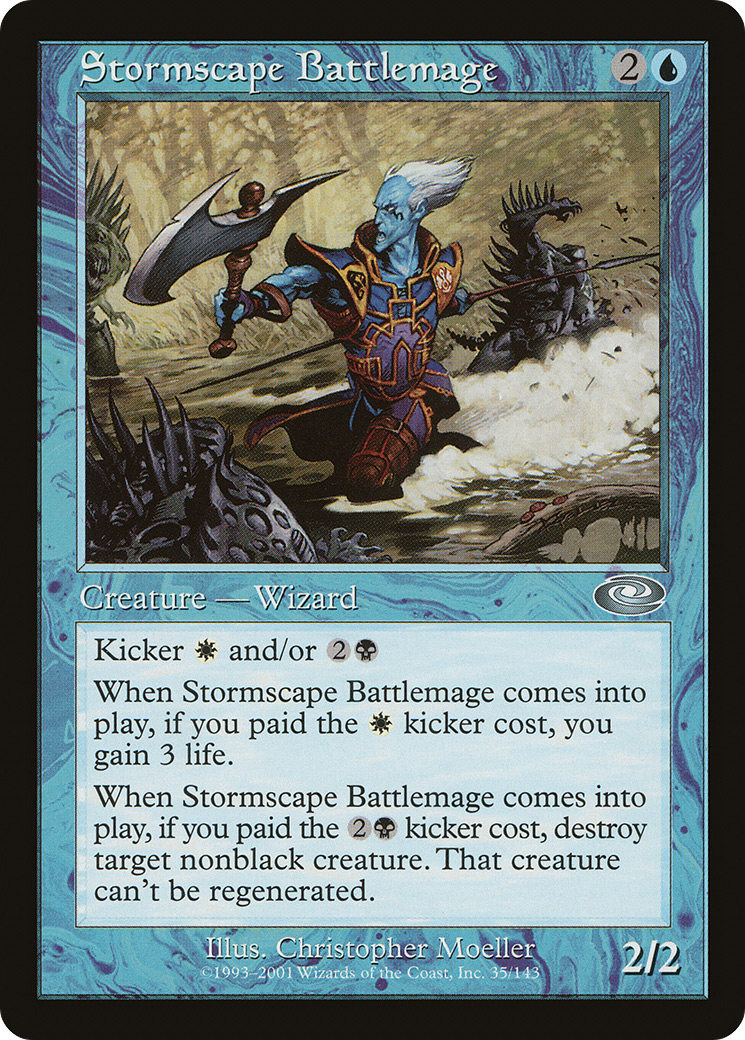 Stormscape Battlemage (PLS-035) [Planeshift] Foil