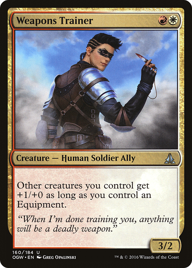 Weapons Trainer (OGW-160) [Oath of the Gatewatch]