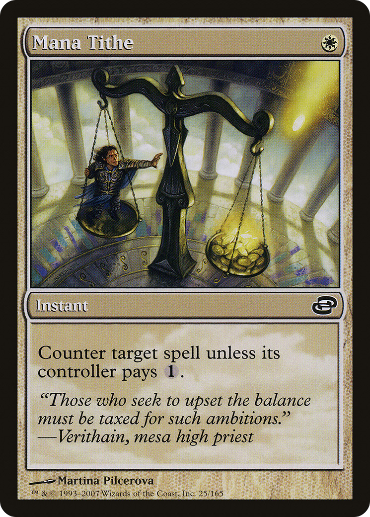Mana Tithe (PLC-025) (Colorshifted) [Planar Chaos]