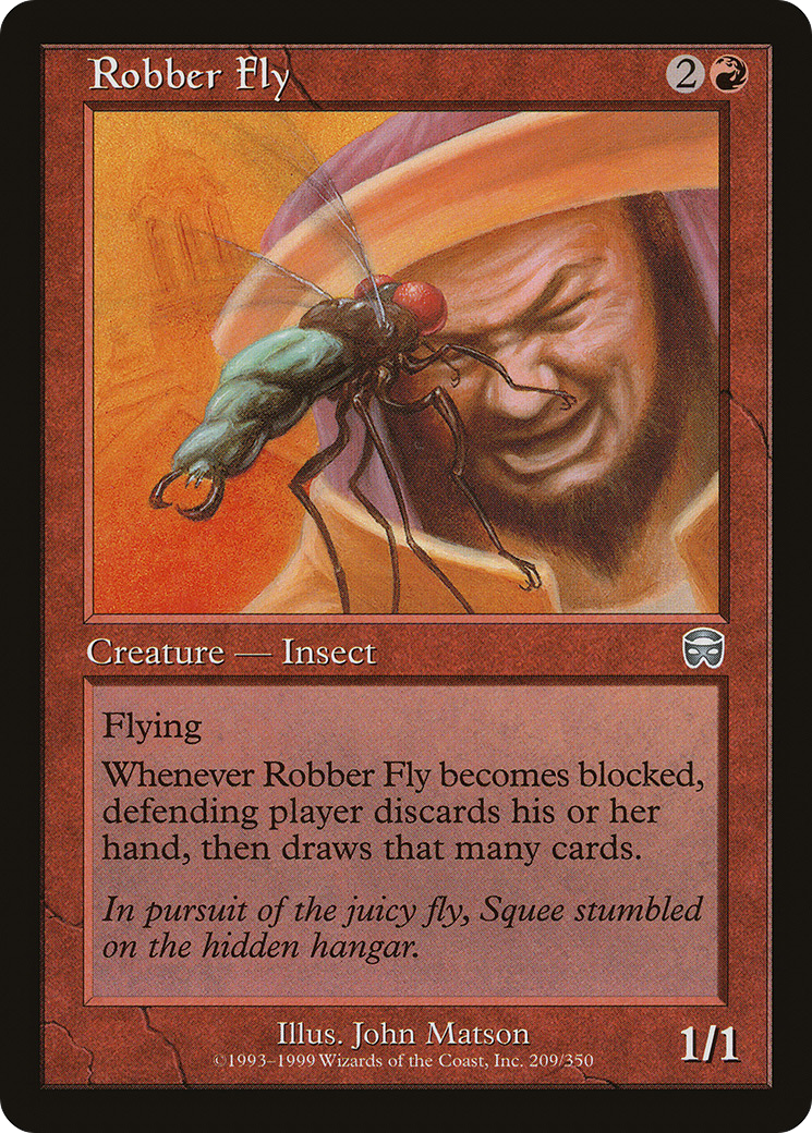 Robber Fly (MMQ-209) [Mercadian Masques] Foil