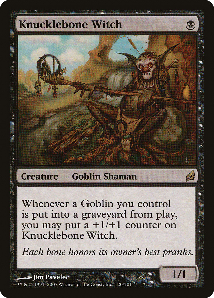 Knucklebone Witch (LRW-120) [Lorwyn]