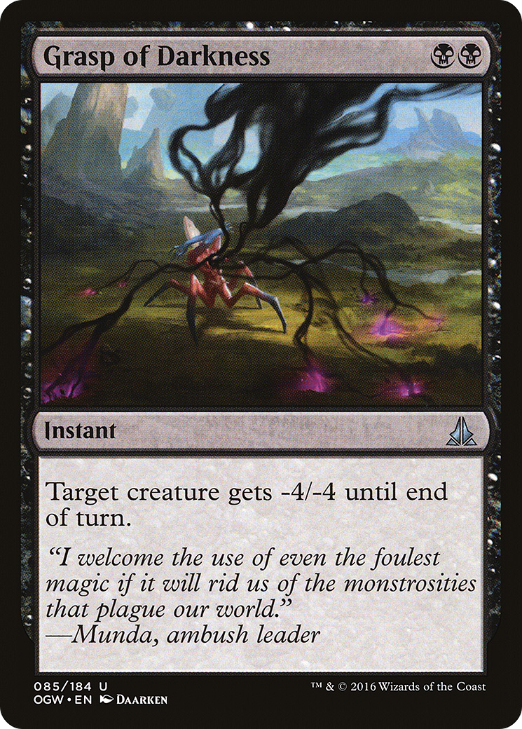 Grasp of Darkness (OGW-085) [Oath of the Gatewatch]