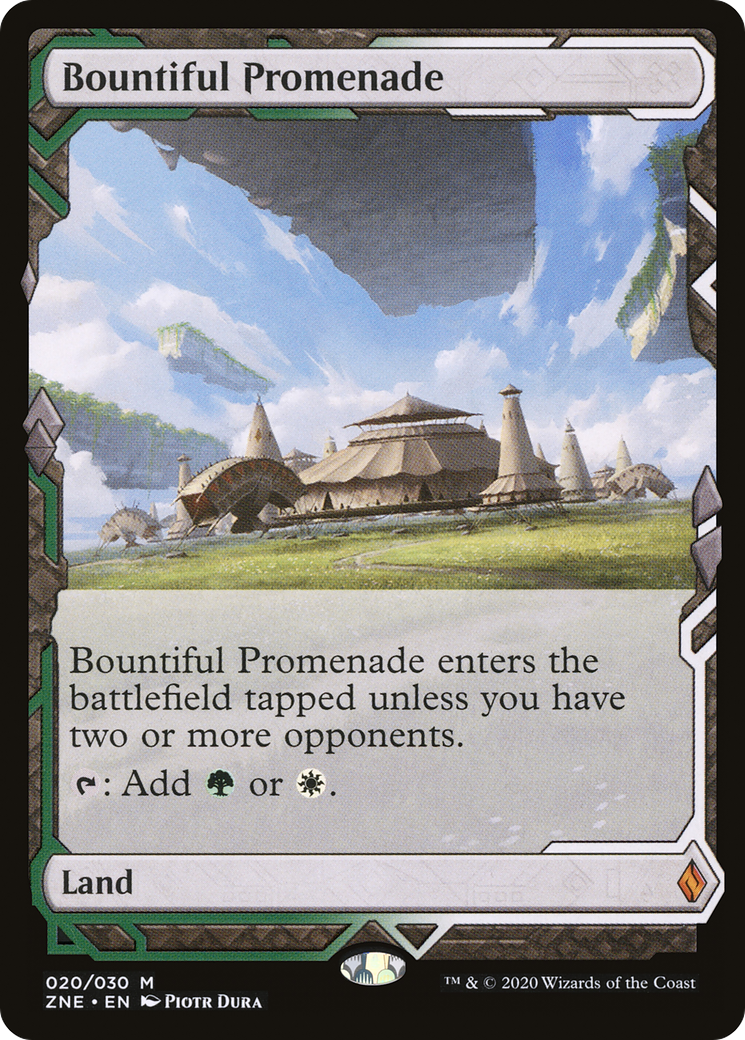Bountiful Promenade (ZNE-020) [Zendikar Rising Expeditions]