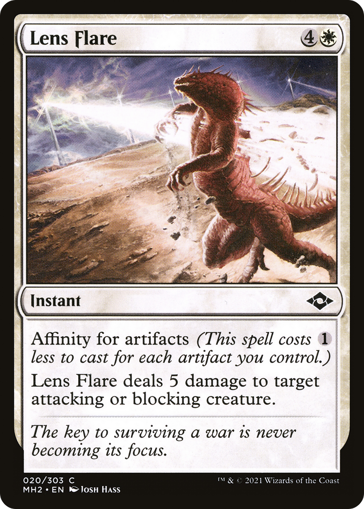 Lens Flare (MH2-020) [Modern Horizons 2] Foil