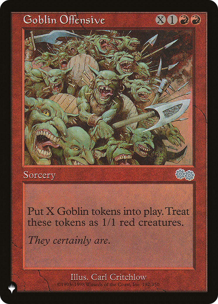 Goblin Offensive (LIST-USG-192) [The List]