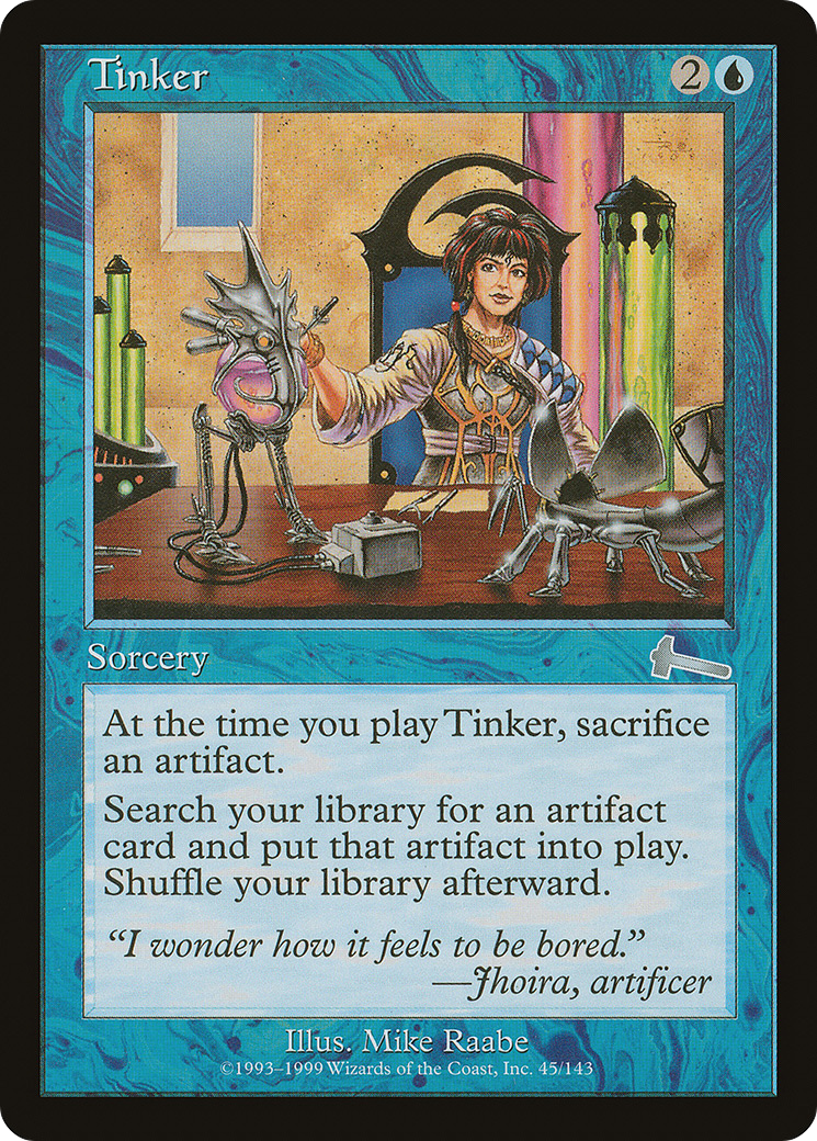 Tinker (ULG-045) [Urza's Legacy]