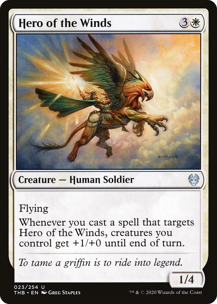 Hero of the Winds (THB-023) [Theros Beyond Death]