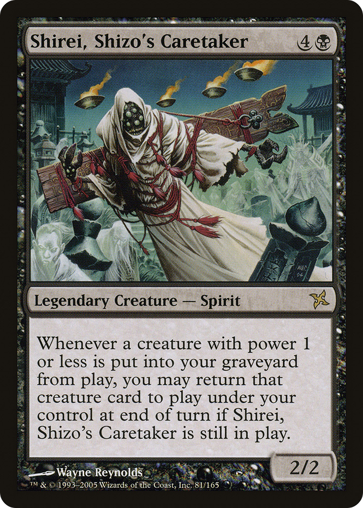 Shirei, Shizo's Caretaker (BOK-081) [Betrayers of Kamigawa]