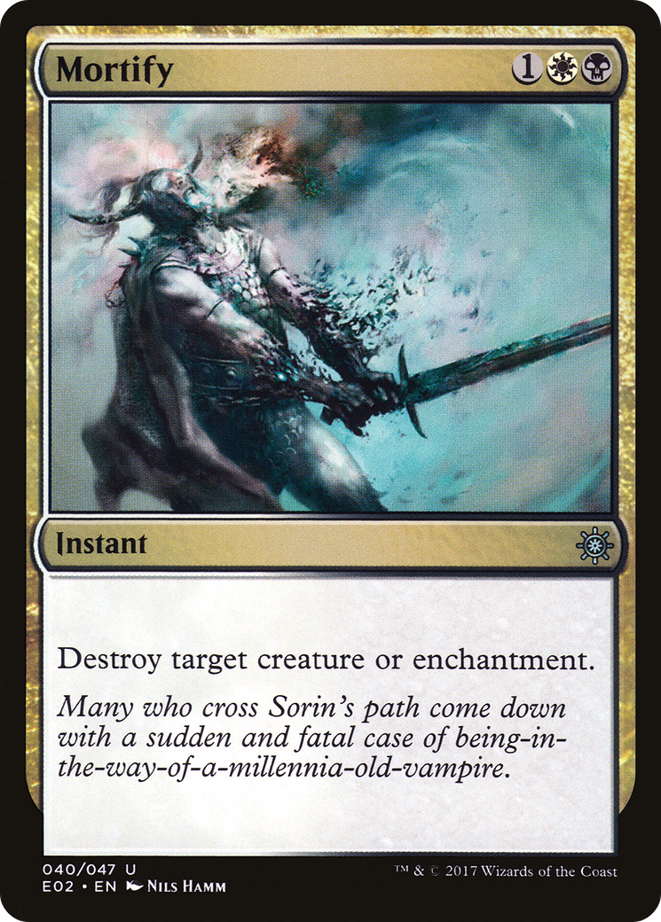 Mortify (E02-040) [Explorers of Ixalan]