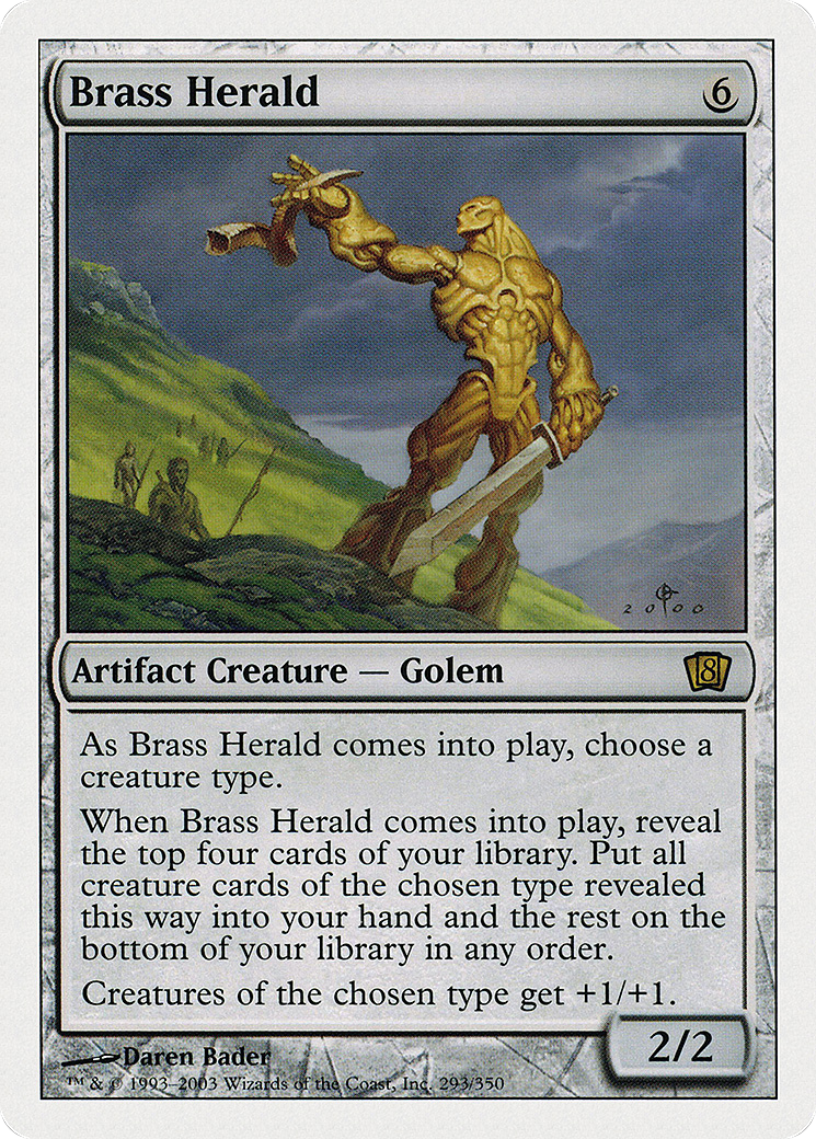 Brass Herald (8ED-293) [8th Edition]