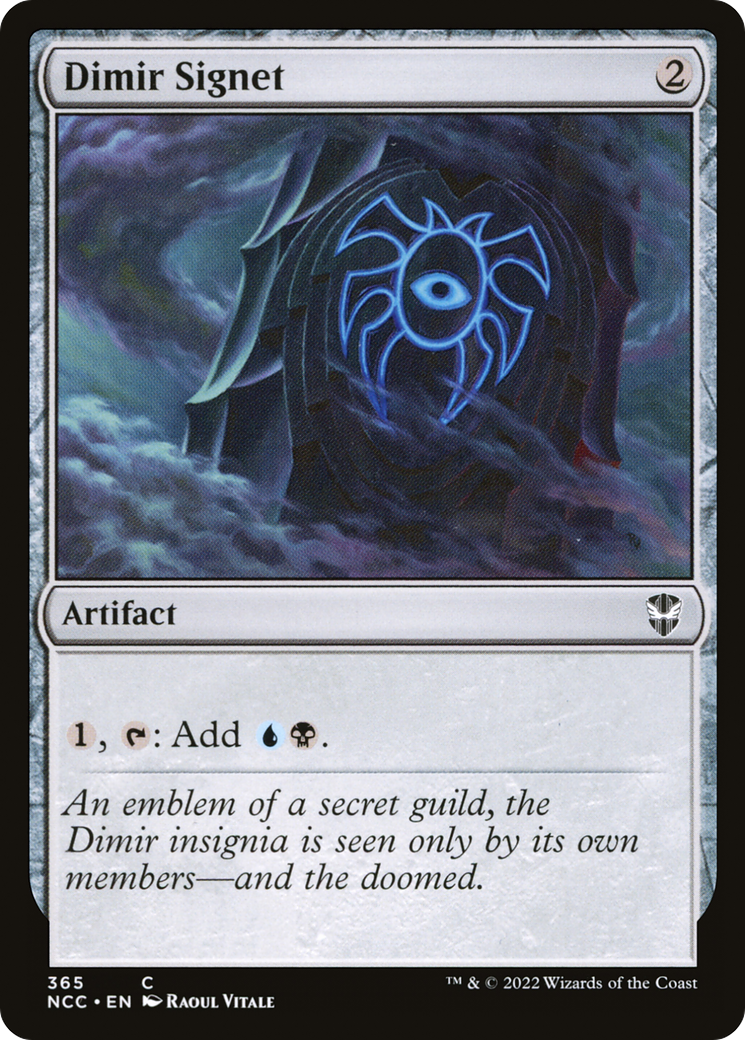 Dimir Signet (NCC-365) [New Capenna Commander]