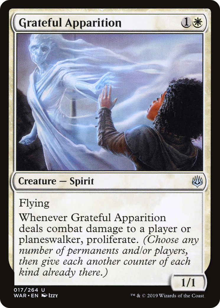 Grateful Apparition (WAR-017) [War of the Spark]