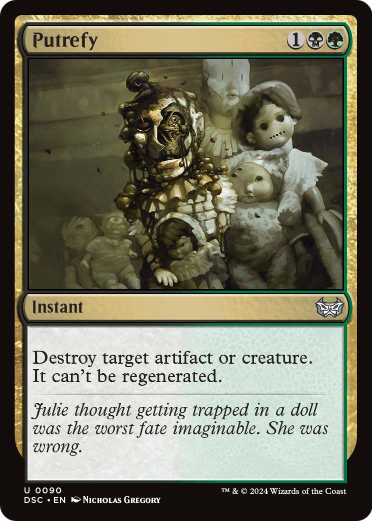 Putrefy (DSC-090) [Duskmourn: House of Horror Commander]