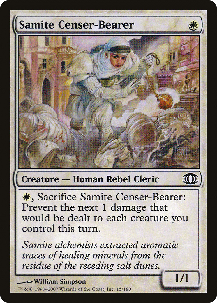Samite Censer-Bearer (FUT-015) [Future Sight]