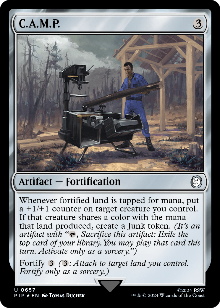 C.A.M.P. (Surge Foil) (PIP-657) [Fallout] Foil