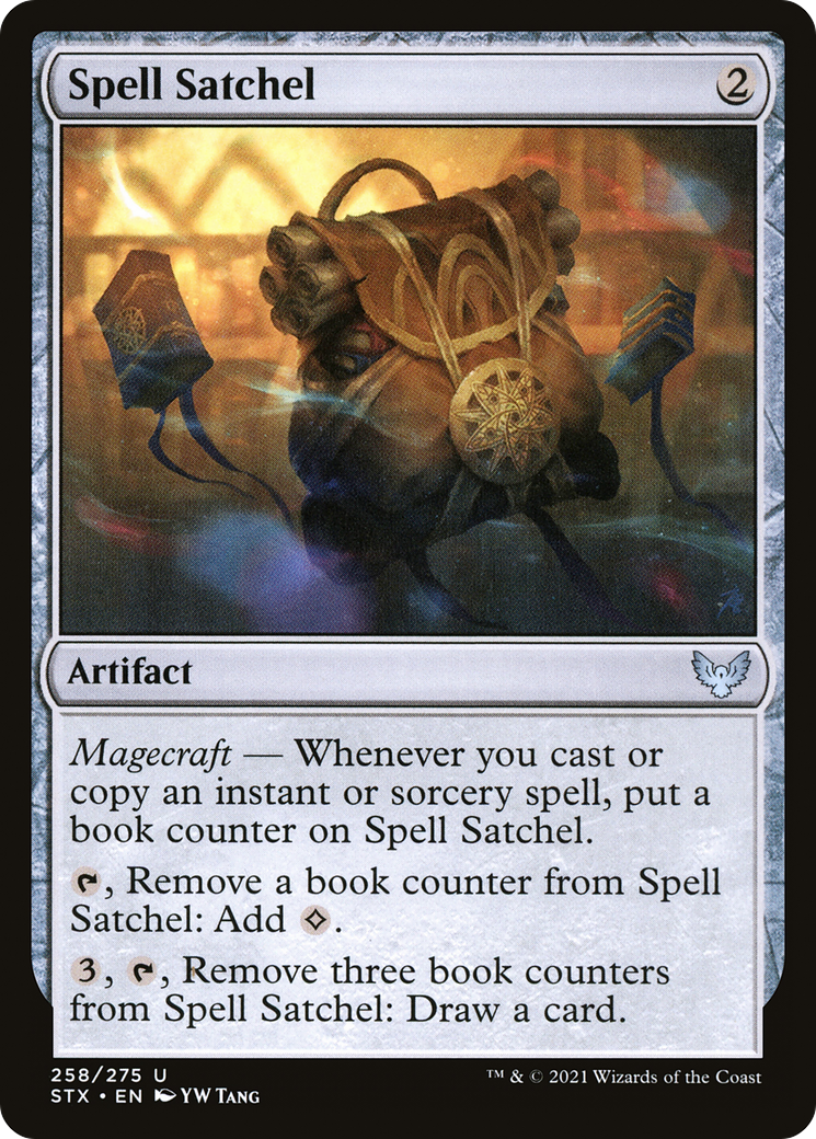 Spell Satchel (STX-258) [Strixhaven: School of Mages] Foil