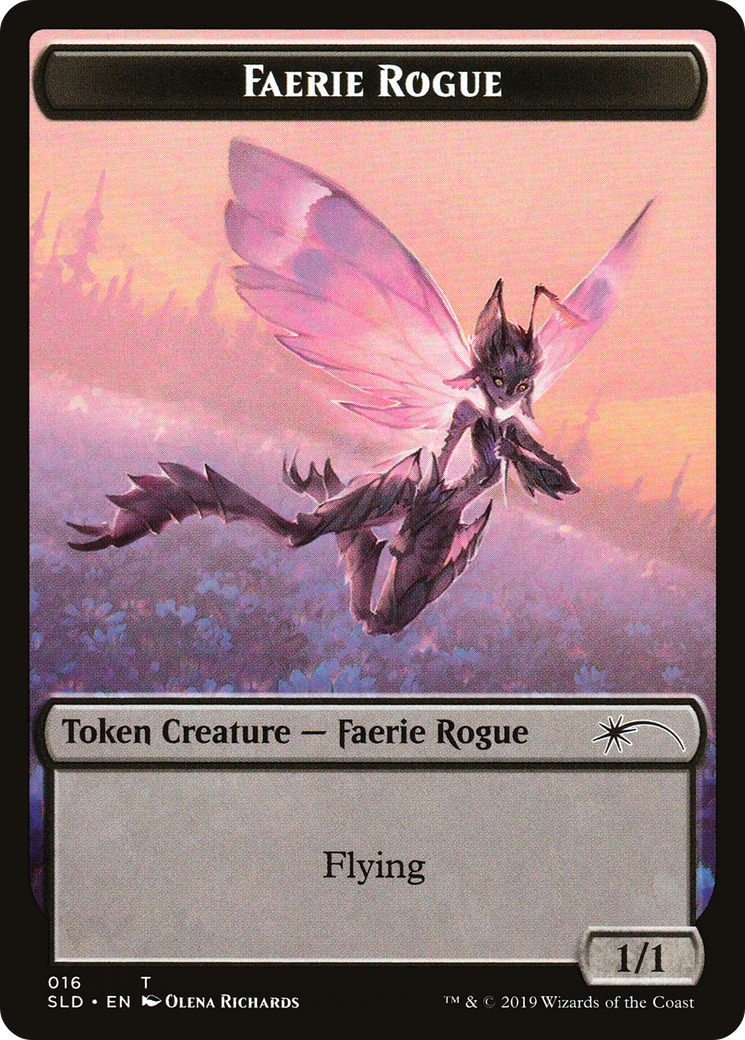Faerie Rogue Token (SLD-016) [Secret Lair Drop]