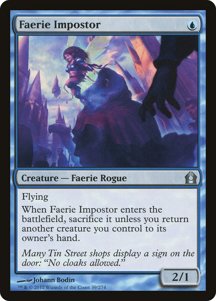 Faerie Impostor (RTR-039) [Return to Ravnica]