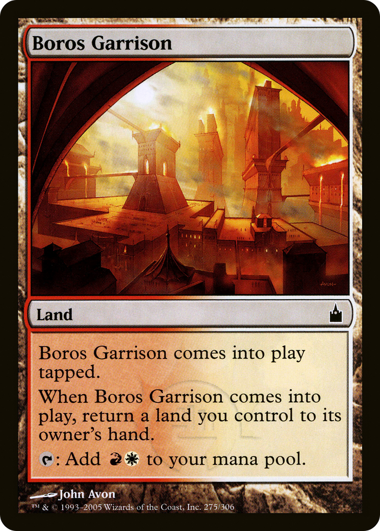 Boros Garrison (RAV-275) [Ravnica: City of Guilds]
