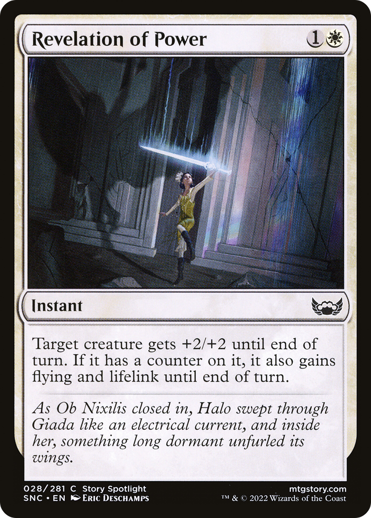 Revelation of Power (SNC-028) [Streets of New Capenna]