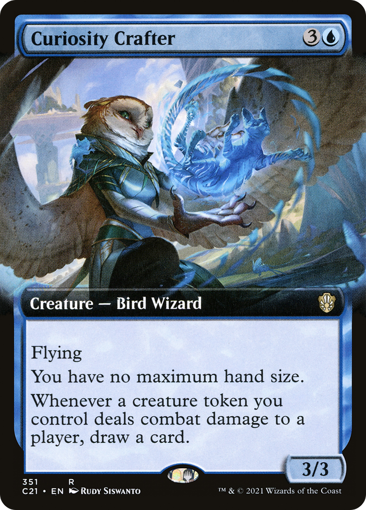Curiosity Crafter (Extended Art) (C21-351) [Commander 2021]