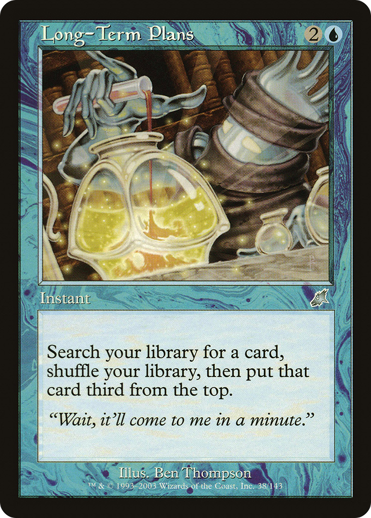 Long-Term Plans (SCG-038) [Scourge] Foil