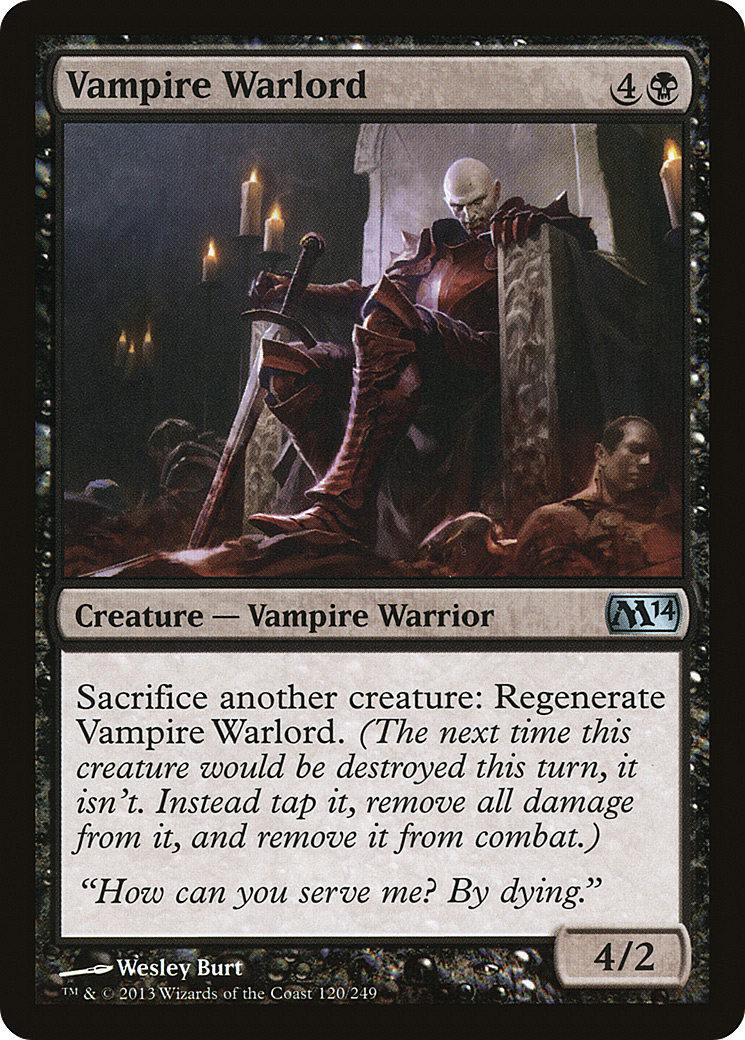 Vampire Warlord (M14-120) [Magic 2014]