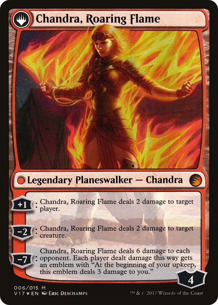 Chandra, Fire of Kaladesh (V17-006) [From the Vault: Transform] Foil