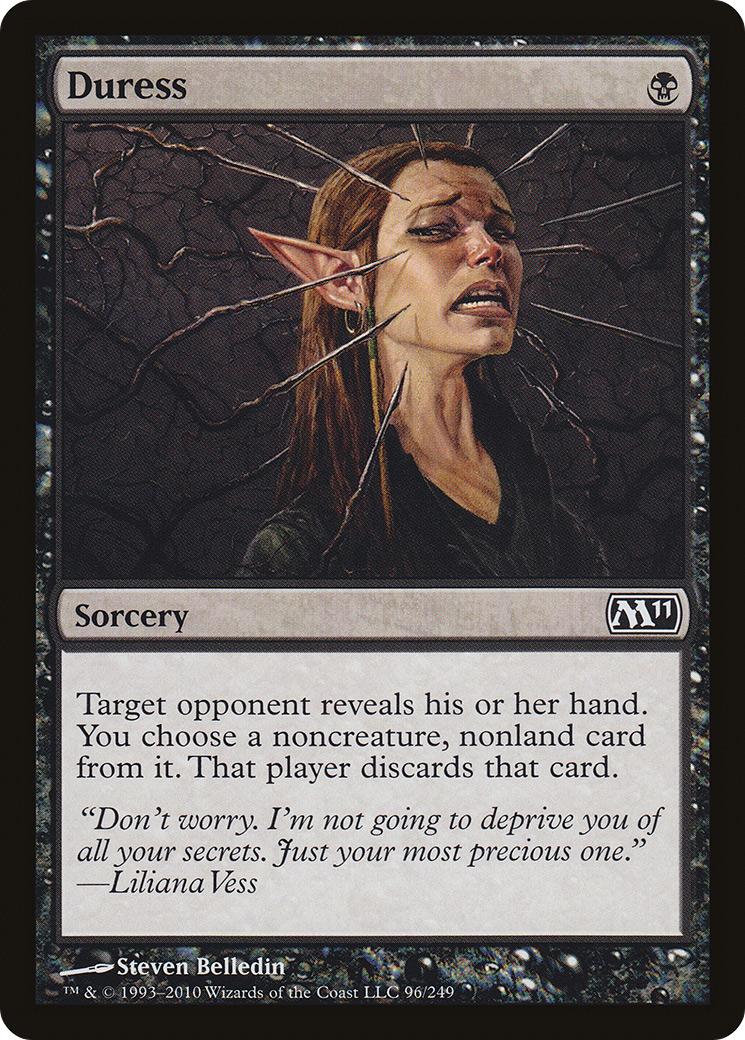 Duress (M11-096) [Magic 2011]