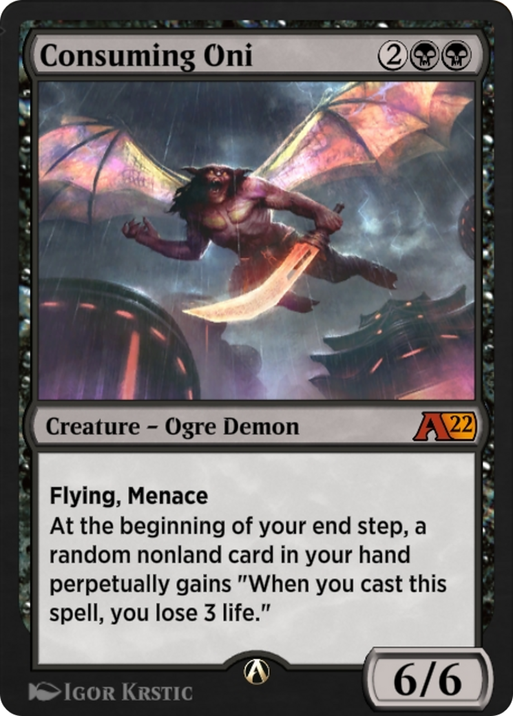 Consuming Oni (YNEO-017) [Alchemy: Kamigawa]