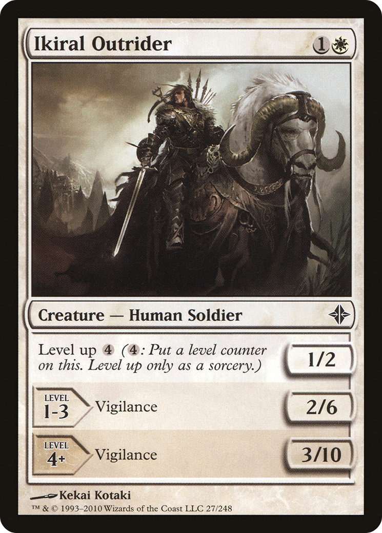 Ikiral Outrider (ROE-027) [Rise of the Eldrazi] Foil