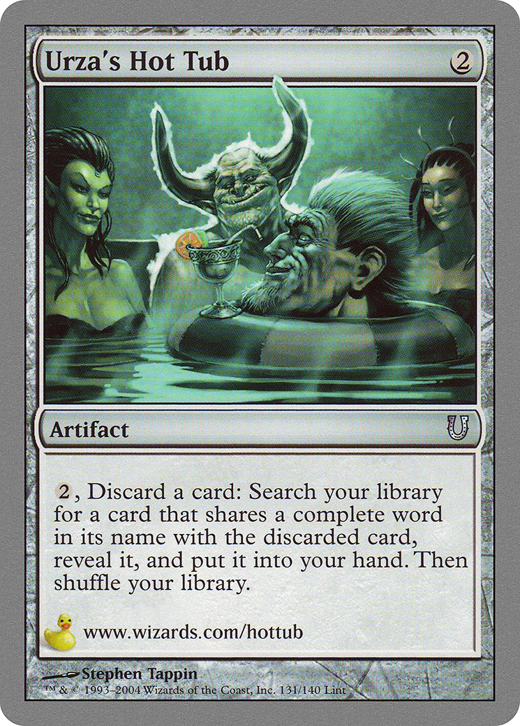 Urza's Hot Tub (UNH-131) [Unhinged] Foil