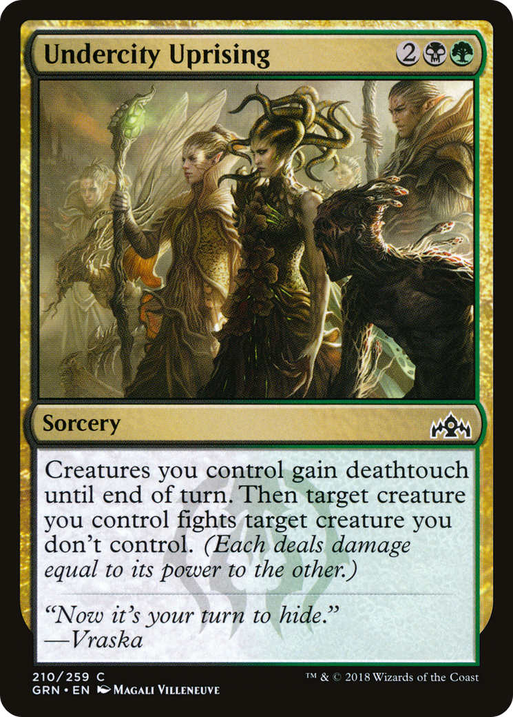 Undercity Uprising (GRN-210) [Guilds of Ravnica] Foil